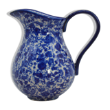 Pichet à lait bleu et blanc London Pottery