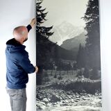 Huge Wall Art Photograph, Czechoslovakia 1970s