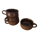 Stoneware Coffee Cups