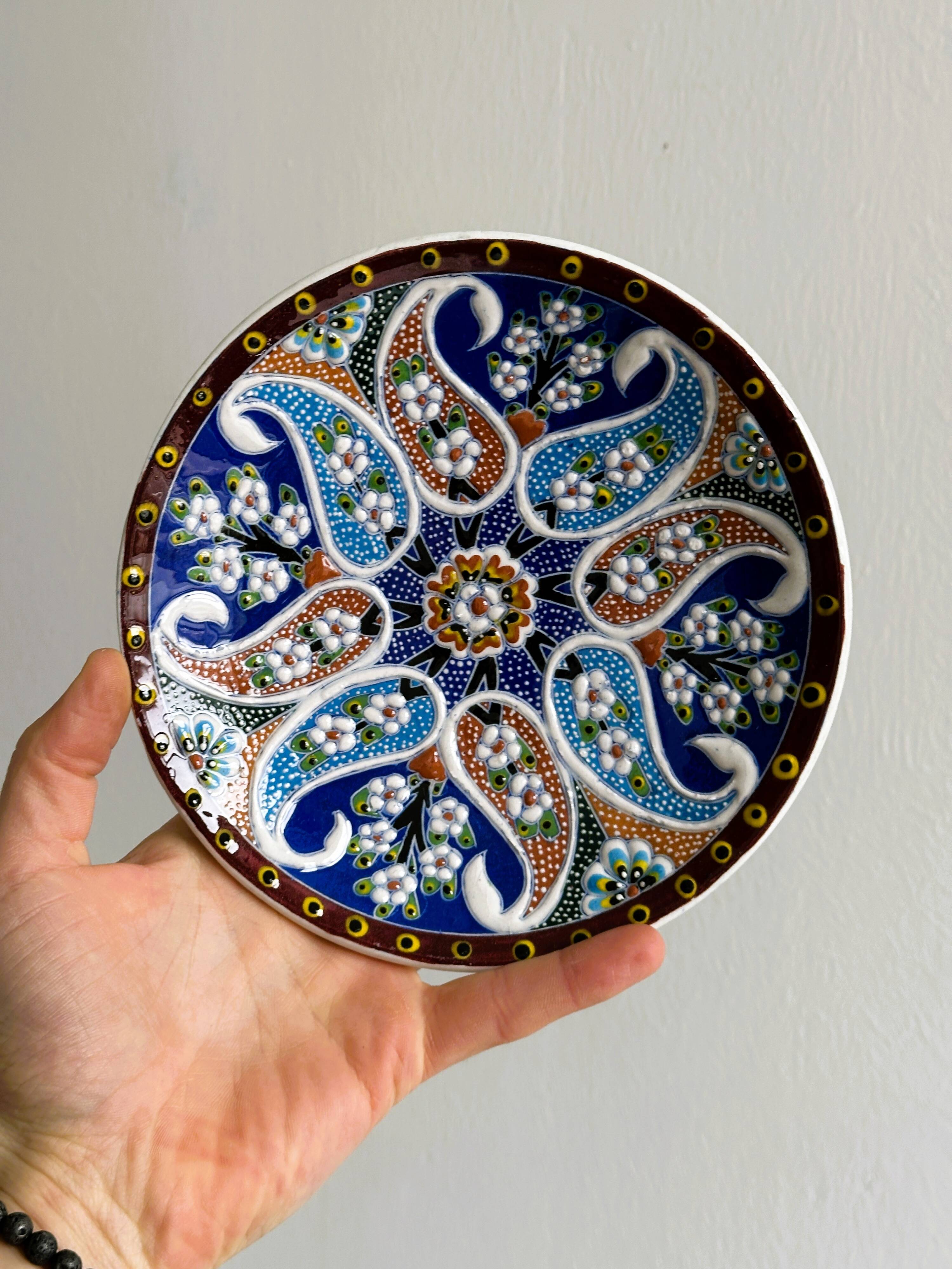 Turkish porcelain plate