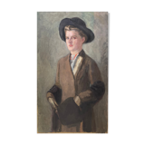 Portrait androgyne, iel , par Von Faber du Faur