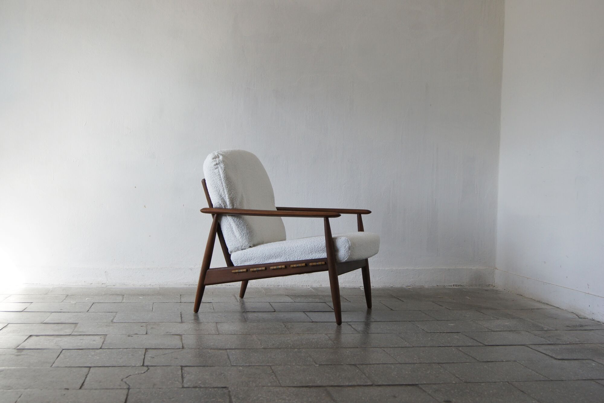 Danish teak armchair