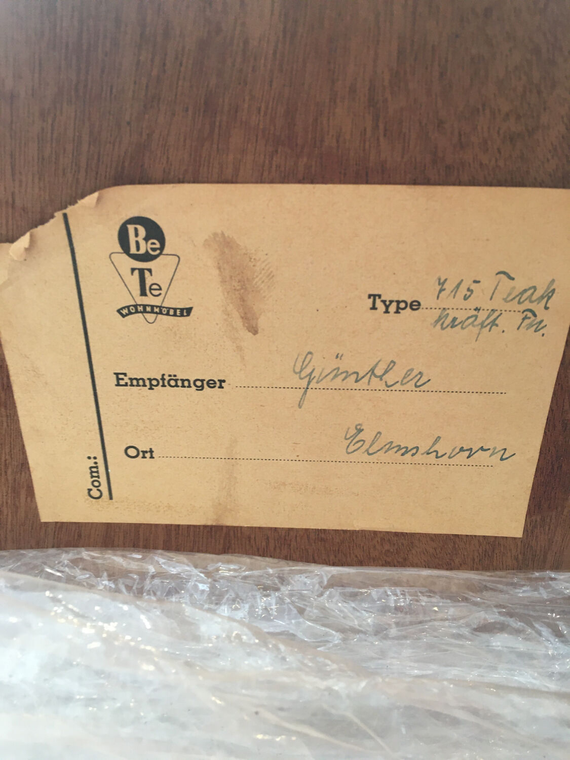 Teak Enfilade, 1960s