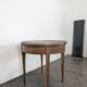 Rosewood and breccia marble bouillotte table