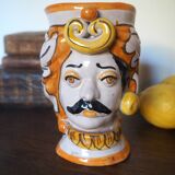 Vases Moorish Heads Caltagirone