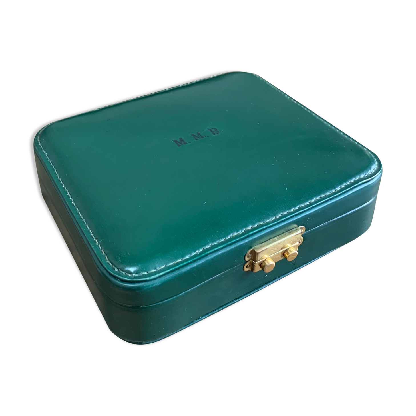 Vintage toilet storage box