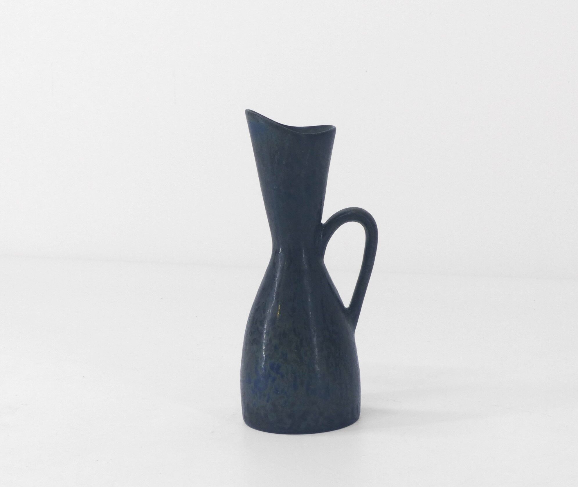 Blue stoneware vase Carl Harry Stalhane 1960 - Rörstrand