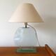 Lampe vintage en verre Phénix Créations années 90