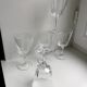 Set of 5 crystal wine glasses 50-60s