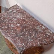 Louis xv style chest of drawers in rosewood marquetry