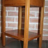 Vintage English bedside wood small format
