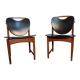 2 Danish chairs by Arne Hovmand in teak.
