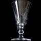 6 verres tulipe taillés 1940