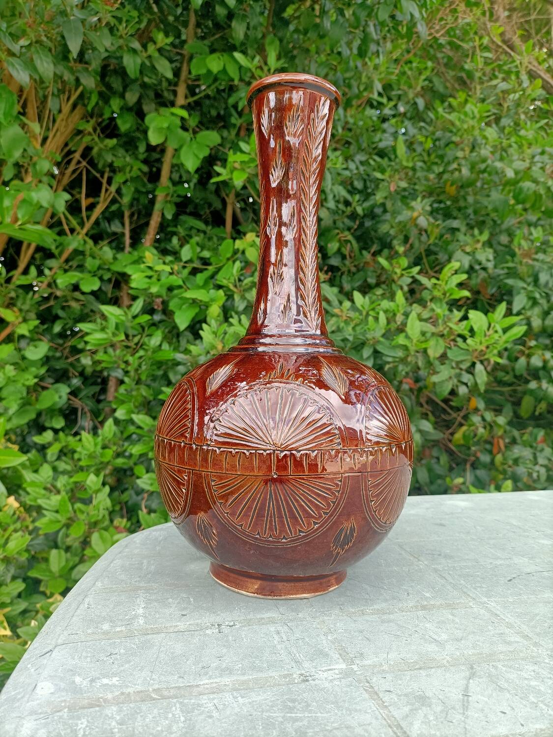 Retro ceramic vase