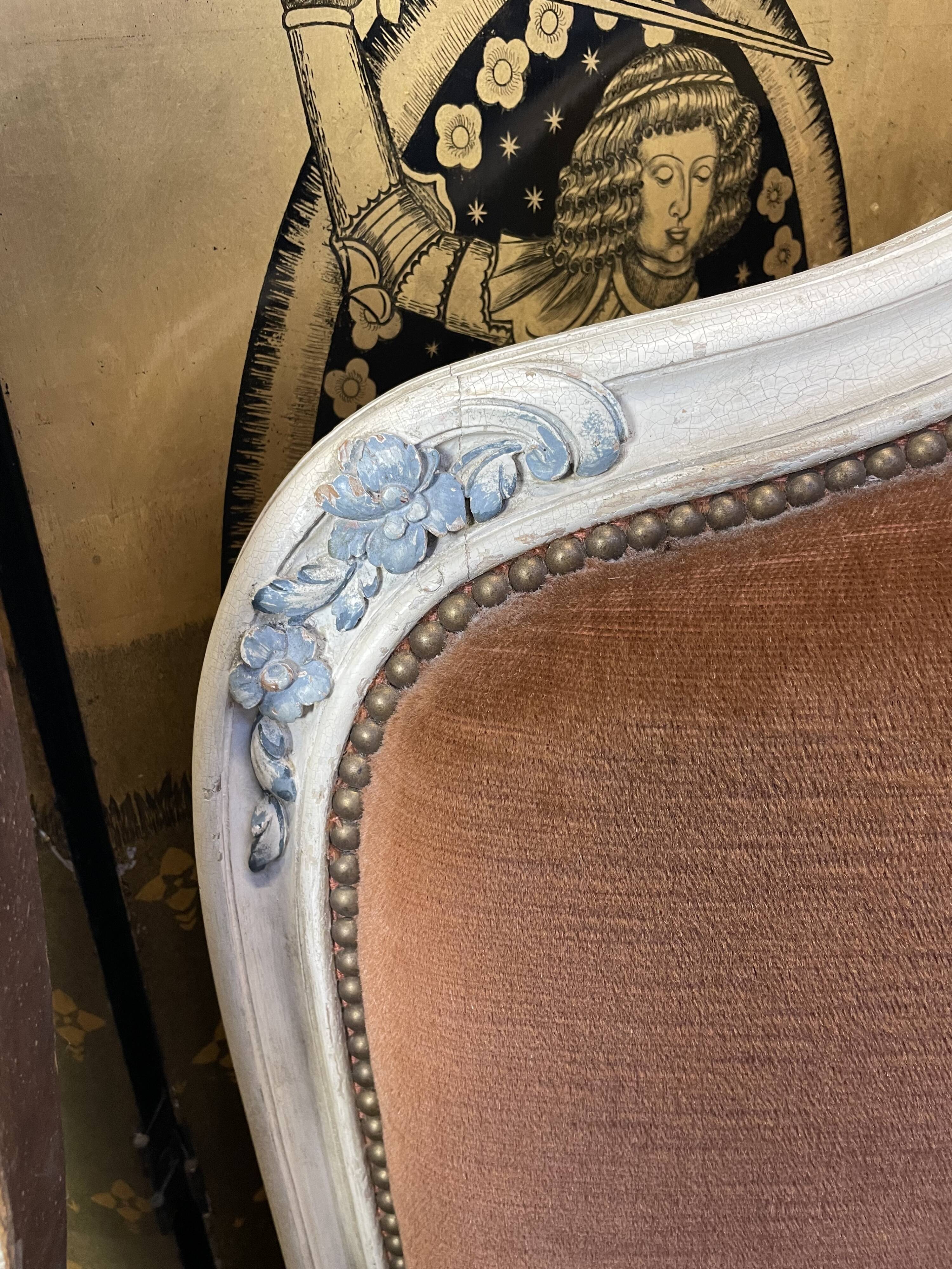 Louis XV style basket bed
