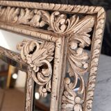 Patinated XIX century cloisonné mirror.