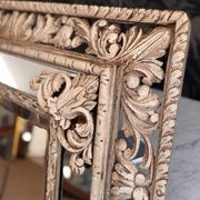 Patinated XIX century cloisonné mirror.