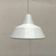 Modern Danish enamel pendant lamp from the mid-century by Louis Poulsen, 1960s.