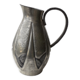 Tin pitcher