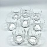 Crystal whiskey glasses
