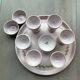 Egg cups, 9-piece service by Michel Spire