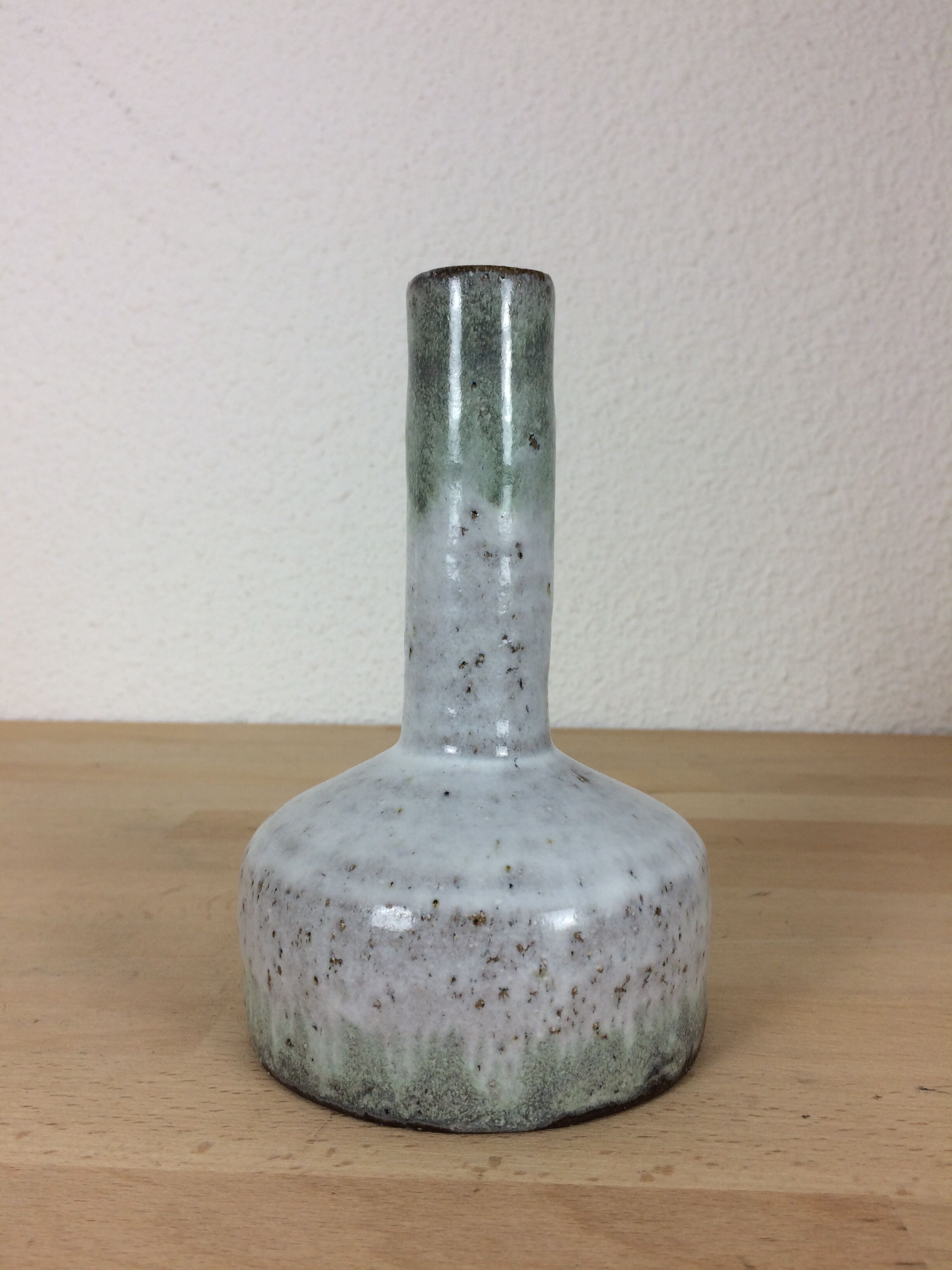 White ceramic modernist vase
