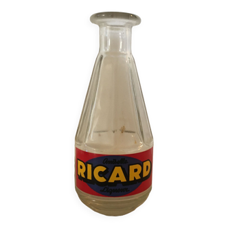 Carafe Ricard octogonale 1/2 litre anisette liqueur