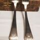 23-piece silver metal art deco cutlery set