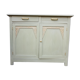 Low wood sideboard 2 doors