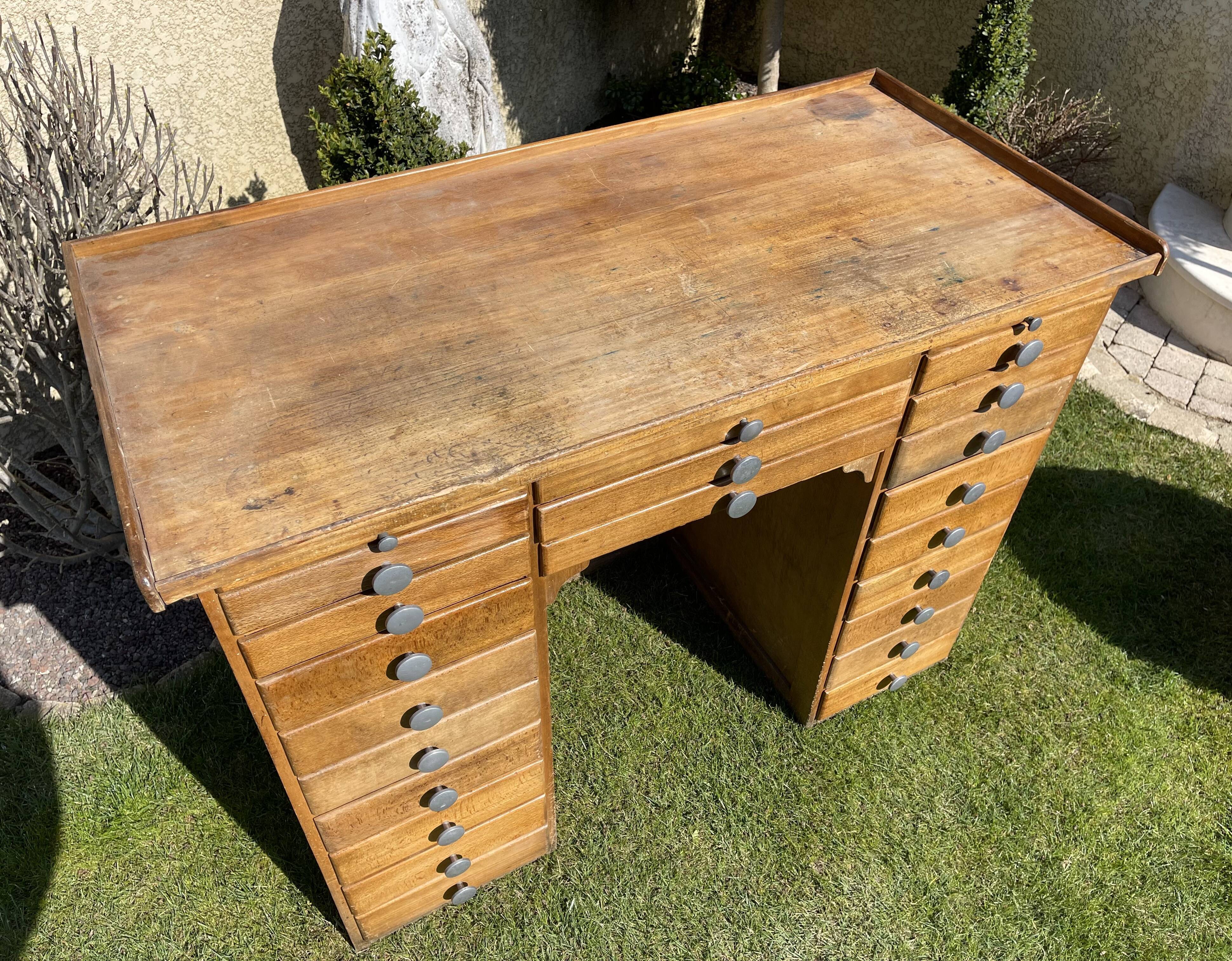 Watchmaker's workbench in beech