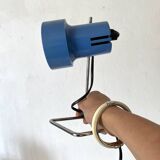 Vintage blue spot lamp, 70s