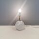 Beautiful table lamp, model Misty by Torben Jørgensen, Holmegaard Glassworks Denmark 1980.