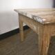 Wooden coffee table