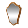Vintage baroque mirror in gilded wood