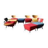 Fauteuils canapé par Staccato van IQ pour Multifoam
