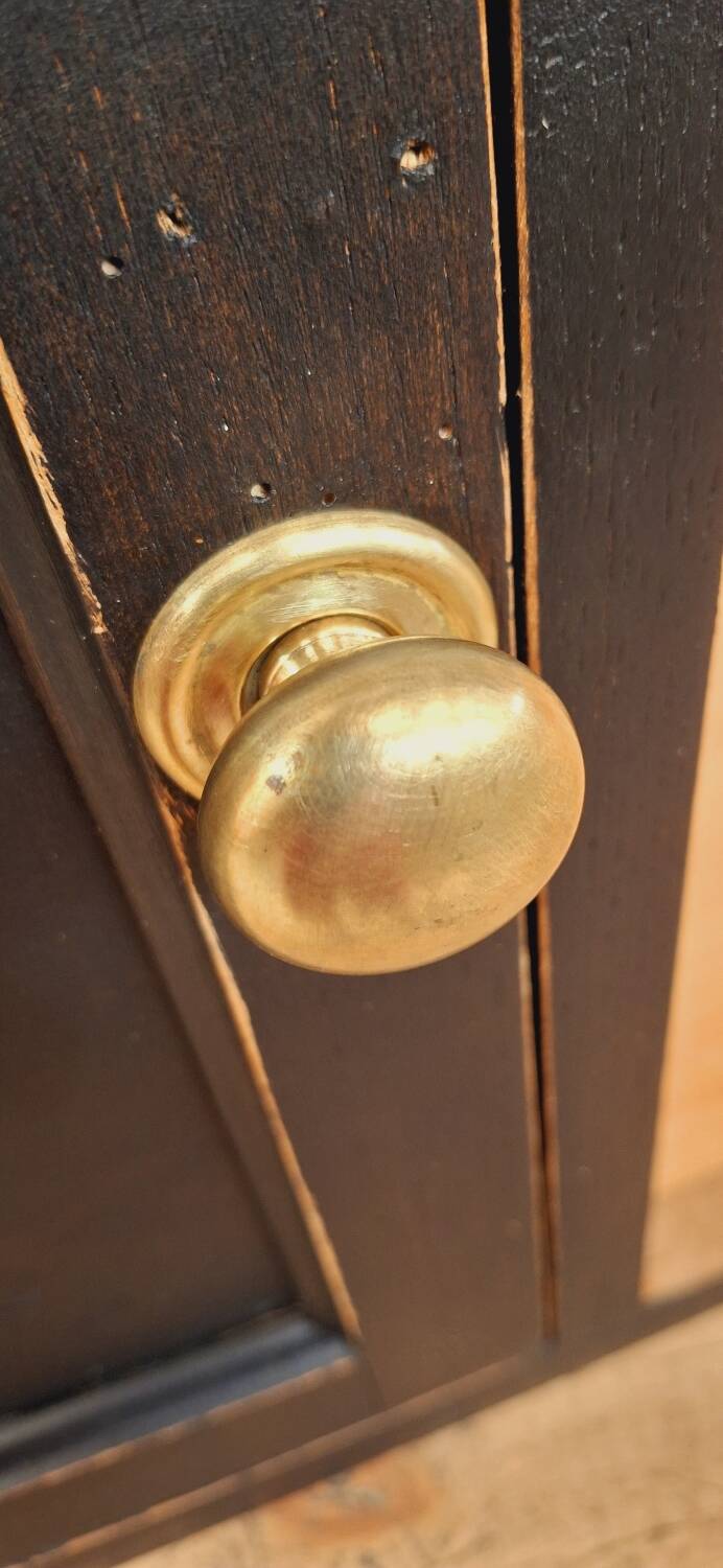 Antique shelf with doors