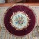 Immense decorative plate in Longwy enamels – Maintenon decor