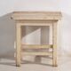 Antique table in solid white pine (circa 1920)