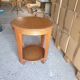 Gueridon with swings style art deco circa 1940 51.5 x 60 x 60 cm