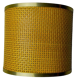 Rattan and brass wall lamp, italy, 1960