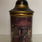 Old ceramic covered pot