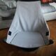 Vintage Swedish leather armchair by Nelo