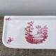 Limoges porcelain wall shelf Chapus Freres / Ceramic bathroom