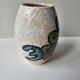 Ceramic vase with geometric pattern (Pablo Sanguino)
