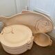 Longwy France earthenware fish service