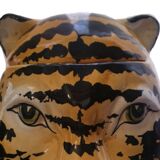Pot cover in ceramic