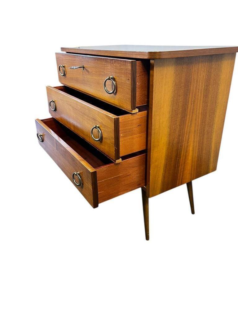 Vintage wooden mini chest of drawers