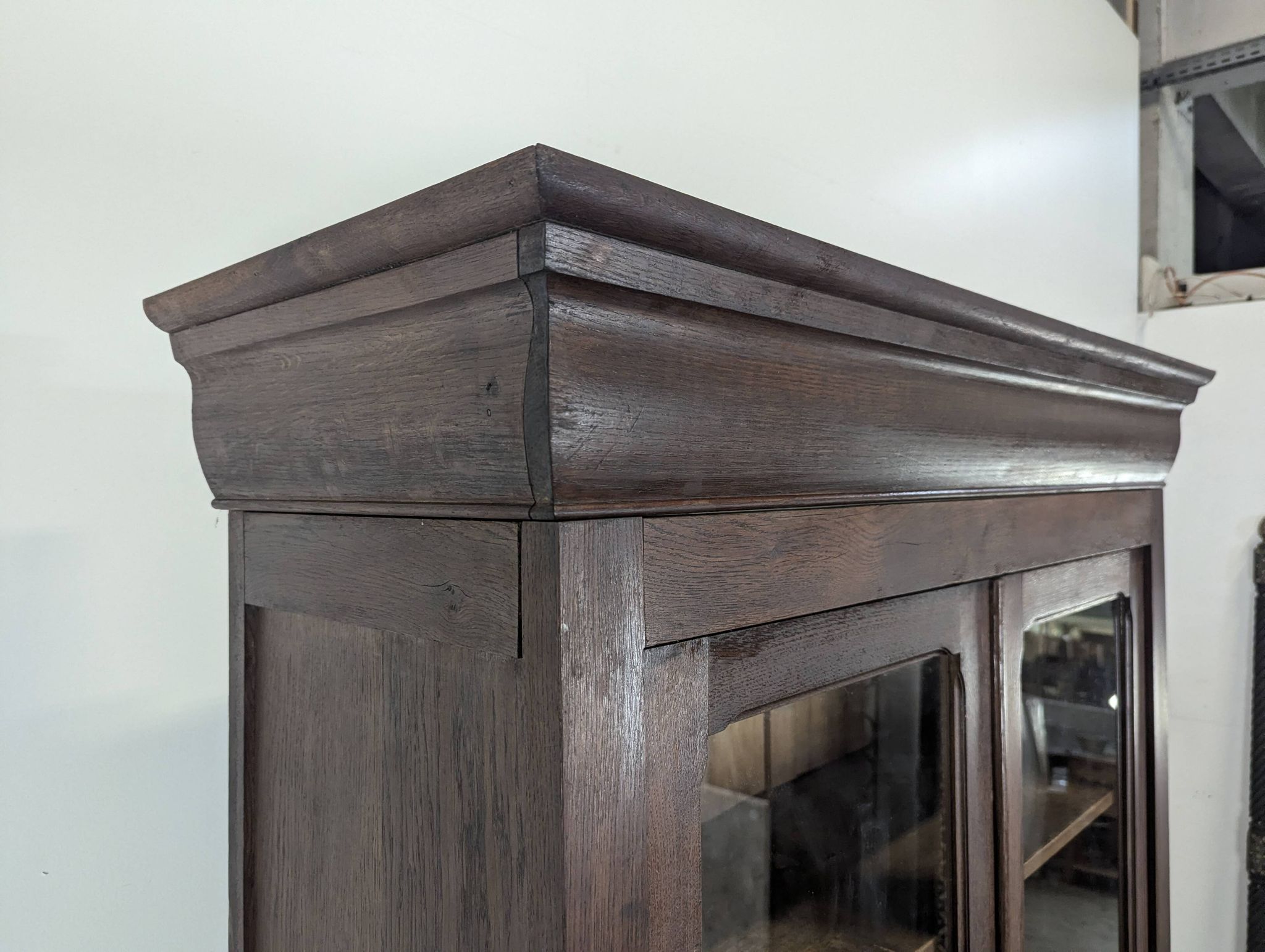 Louis Philippe oak two-body buffet