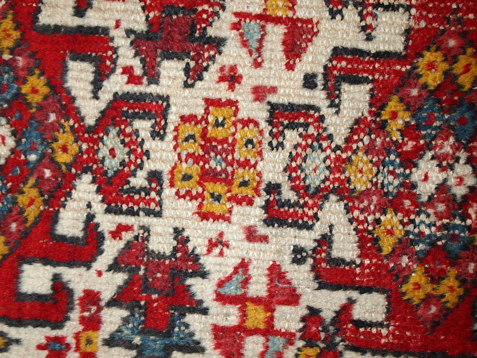 Tapis Vintage Hamadan en Laine, Années 1970, Élégance du Moyen-Orient