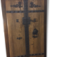 Of entry door Vietnamese Chinese wooden massif beginning of the 20 th